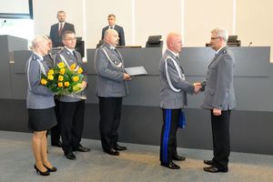 Wprowadzenie na stanowisko Komendanta Wojewódzkiego Policji w Katowicach inspektora Krzysztofa Justyńskiego