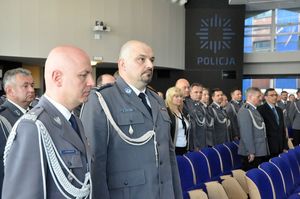 Wprowadzenie na stanowisko Komendanta Wojewódzkiego Policji w Katowicach inspektora Krzysztofa Justyńskiego