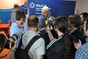 Wprowadzenie na stanowisko Komendanta Wojewódzkiego Policji w Katowicach inspektora Krzysztofa Justyńskiego