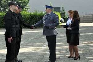 ślubowanie policjantów