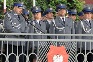 ślubowanie policjantów