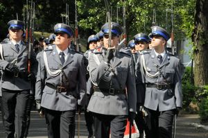 ślubowanie policjantów