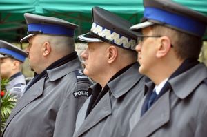 Obchody 77 rocznicy zbrodni katyńskiej - Grób Policjanta Polskiego, Katowice 21.04.2017 r