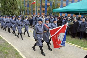 Obchody 77 rocznicy zbrodni katyńskiej - Grób Policjanta Polskiego, Katowice 21.04.2017 r