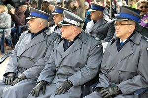 Obchody 77 rocznicy zbrodni katyńskiej - Grób Policjanta Polskiego, Katowice 21.04.2017 r