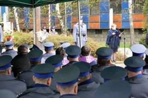 Obchody 77 rocznicy zbrodni katyńskiej - Grób Policjanta Polskiego, Katowice 21.04.2017 r