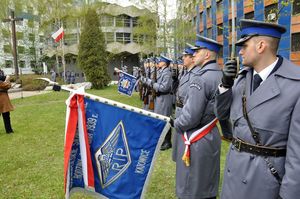 Obchody 77 rocznicy zbrodni katyńskiej - Grób Policjanta Polskiego, Katowice 21.04.2017 r