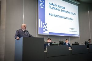 Odprawa służbowa śląskiego garnizonu Policji