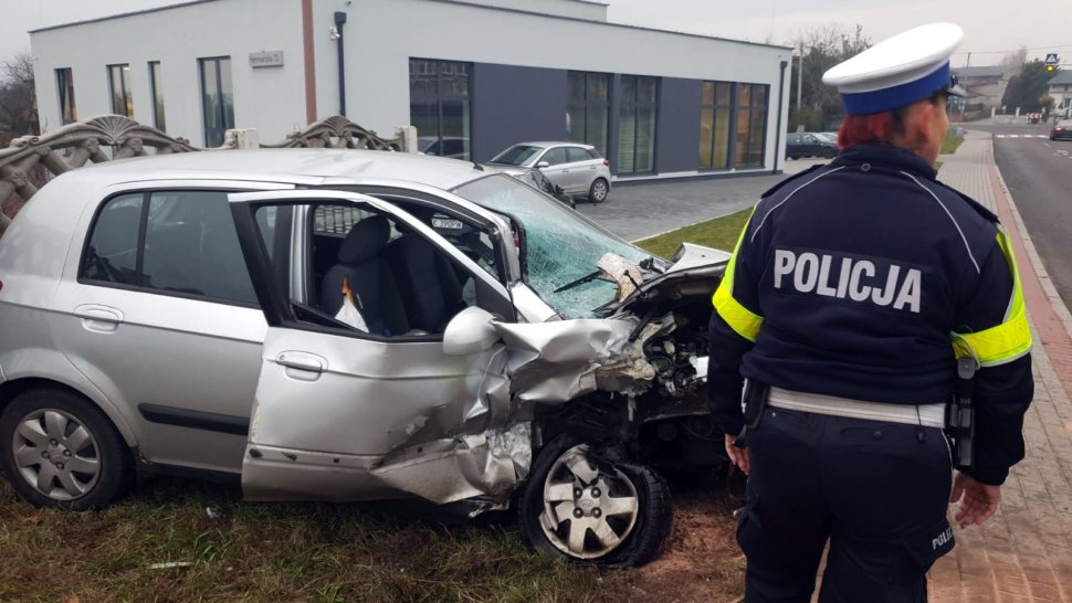 Wypadek śmiertelny w Niedobczycach na ulicy Hetmańskiej.