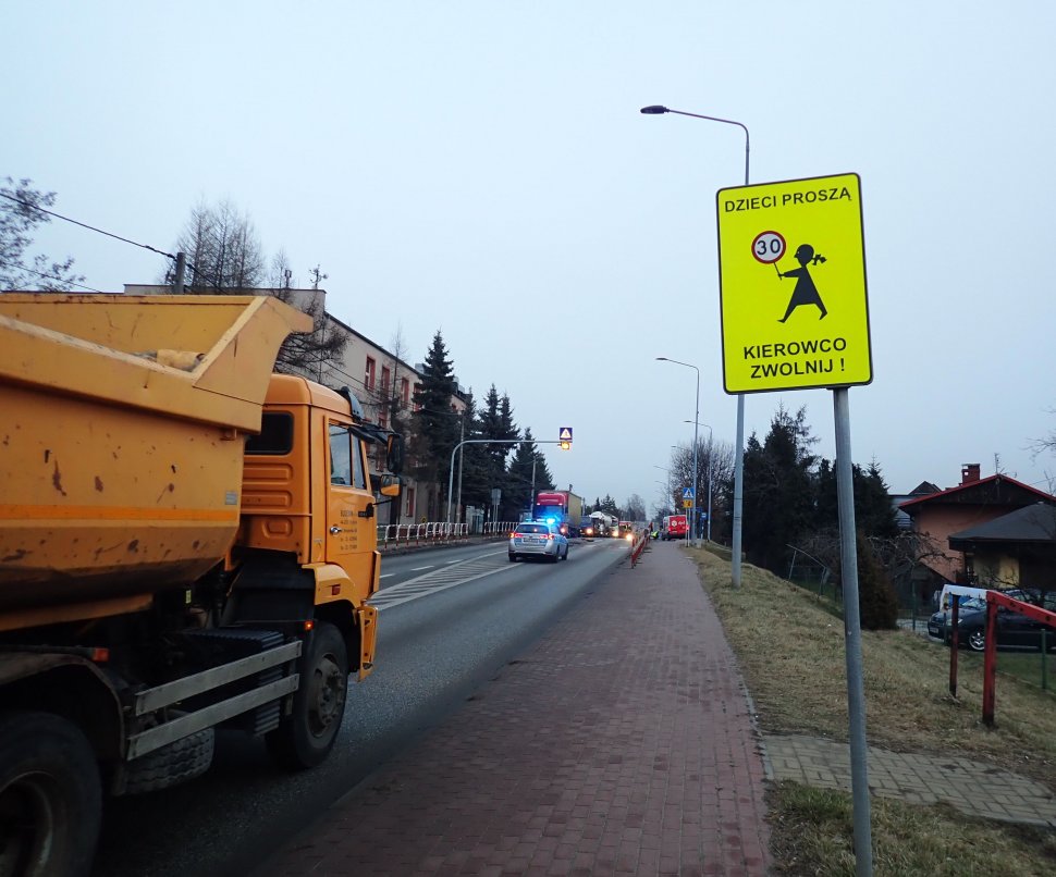 Rybnik, ul. Gliwicka. Potrącenie 8-latka.