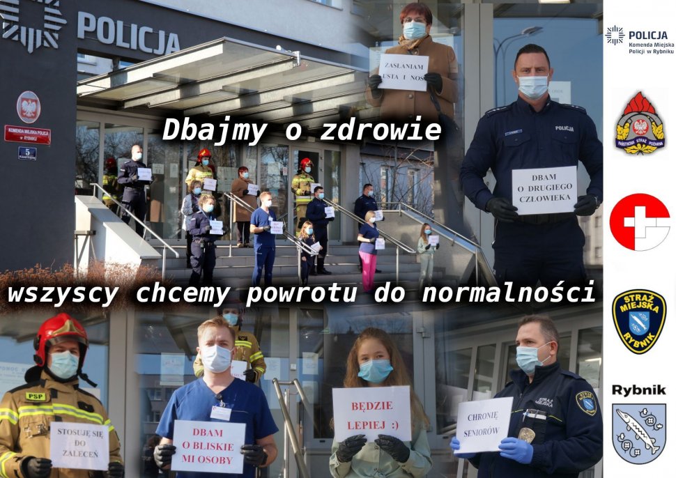 Akcja profilkatyczna służb - dbajmy o zdrowie.