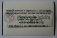 Rybniccy policjanci przyłączyli się do ogólnokrajowej kampanii „Nigdy nie jeżdżę po alkoholu”