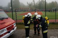 Ćwiczenia policji, straży pożarnej oraz pogotowia ratunkowego