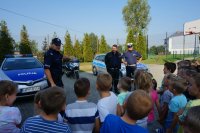 Pierwszy tydzień szkoły z rybnickimi policjantami