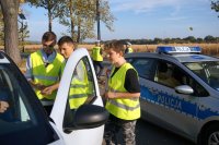 Wspólne działania policjantów i wychowanków Placówki Wsparcia Dziennego w Czerwionce-Leszczynach.