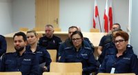 Odprawa do służby - EGIDA 19 w KMP Rybnik.