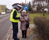 Trwa akcja: Bezpieczny Pieszy na rybnickich drogach.