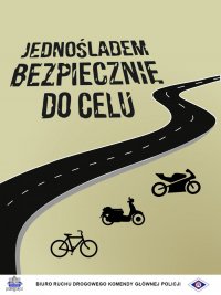 Jednośladem bezpiecznie do celu.