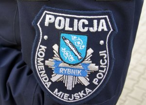 Naszywka - Komenda Miejska Policji w Rybniku.