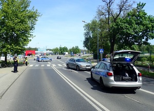 Przejście dla pieszych na ulicy Gliwickiej w Rybniku. Miejsce potrącenia 72-latki przez kierującą osobówką.