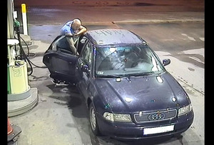 Mężczyzna podejrzewany o kradzież paliwa.