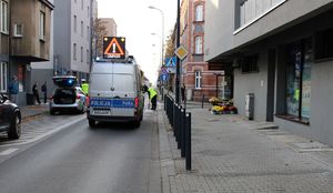 Rybnik, ulica Piasta. Miejsce potrącenia 37-letniej pieszej.