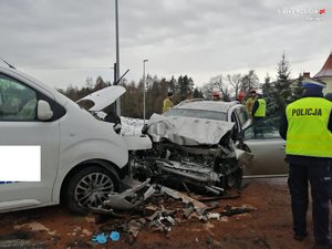 Wypadek drogowy na terenie podległym KPP Racibórz.