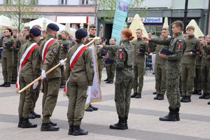 Ślubowanie klas mundurowych.