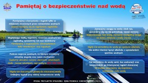 Informacja bezpieczeństwo nad wodą