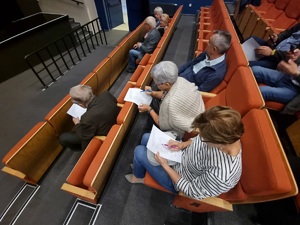 Na zdjęciu uczestnicy debaty.