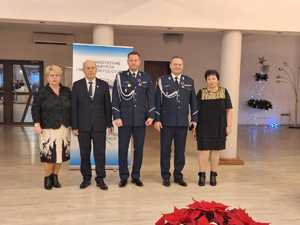 Na zdjęciu Pan Komendant Miejski Policji w Rybniku na uroczystościach  Zarządu Oddziału Wojewódzkiego SEiRP w Katowicach.