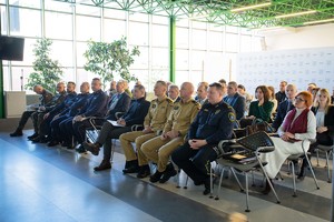 Na zdjęciu spotkanie w Urzędzie Miasta poświęconym Ustawie o ochronie ludności i obronie cywilnej.