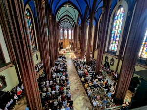 Na zdjęciu wnętrze kościoła.