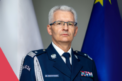 Na zdjęciu Komendant Wojewódzki Policji w Katowicach - nadinspektor Mariusz Krzystyniak.