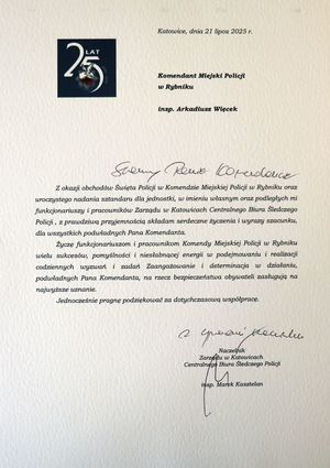Podziękowania.