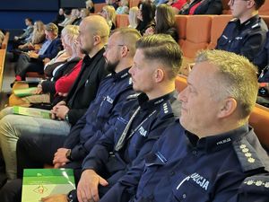 Na zdjęciu kierownictwo rybnickiej policji.