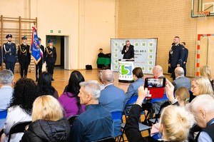 Na zdjęciu uroczystość w Zespole Szkół numer 5 w Rybniku.