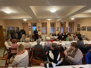 „Niebieskie Mikołajki z Seniorami" w Czerwionce - Leszczynach.