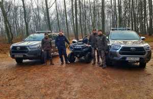 Na zdjęciach akcja "Cross 2025" na terenie Rybnika.