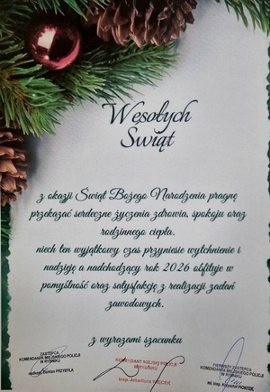 Życzenia świateczne.