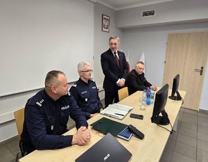 Na zdjęciu Pan Prezydent Miasta Rybnika podczas przemówienia.