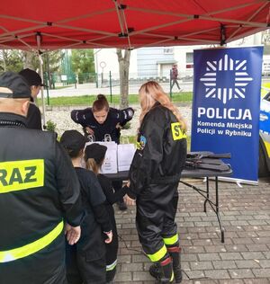 Na zdjęciu akcja charytatywna w Gaszowicach.