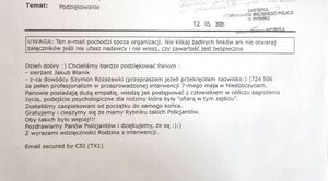 Podziękowania.