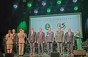 Obchody jubileuszu 35-lecia Śląskiego Oddziału Straży Granicznej.