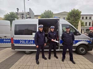 Na zdjęciu działania na rybnickim rynku.