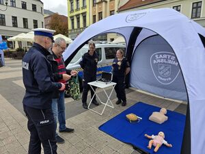 Zdjęcia: ROADPOL SAFETY DAYS 2026 na rybnickim rynku.