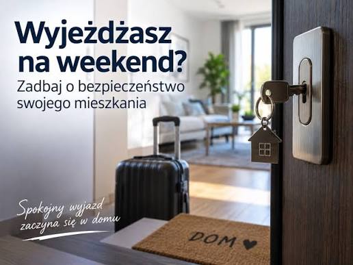 Policja przypomina o zasadach zabezpieczania mieszkań przed wyjazdem