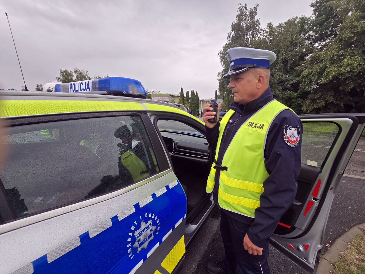 Nocne kontrole drogówki w Rybniku
